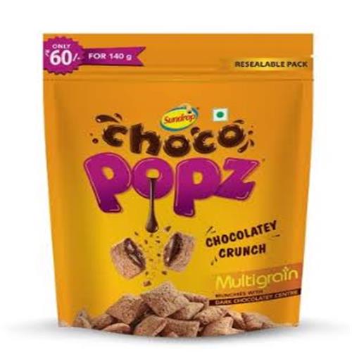 SUNDROP POPZ CHOCOLATE CRUNCH 140g